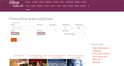 Desktop Screenshot of filmeonlinese.com