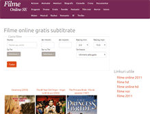 Tablet Screenshot of filmeonlinese.com